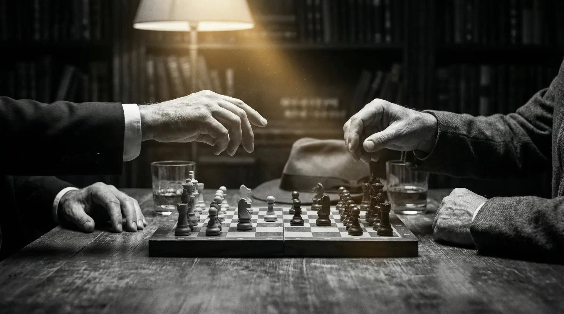 有关陈彦妃的电视剧 艺术探索系列 - 非线性叙事，棋盘上的对弈象征命运的交错